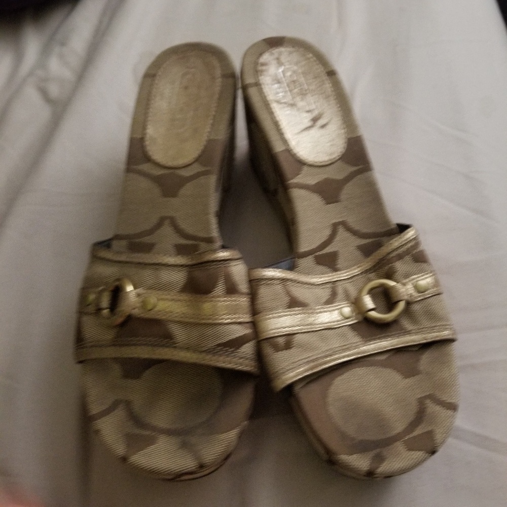 Coach wedges